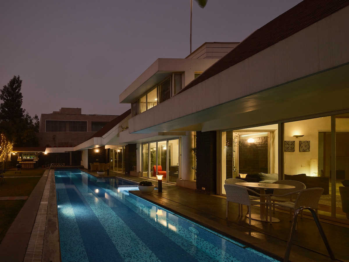 Full-Length Swimming Pool